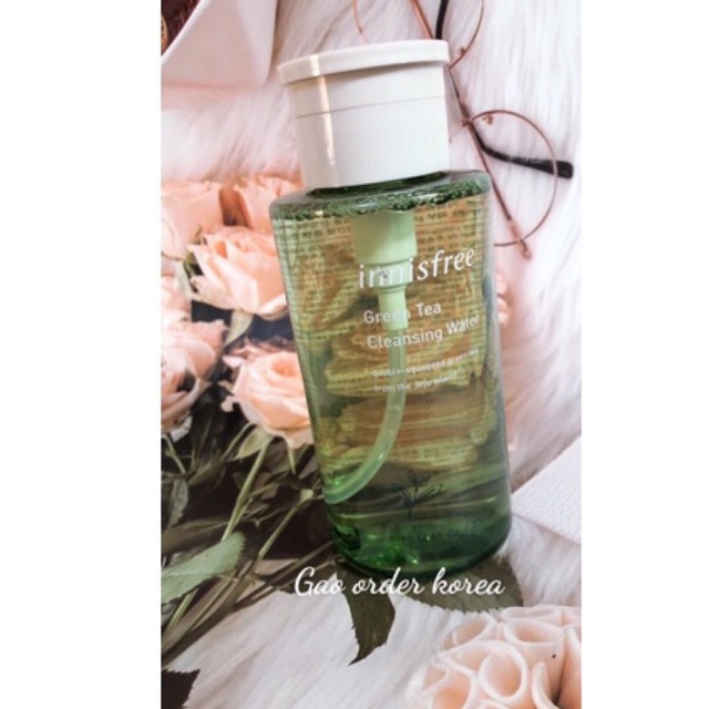 (Sẵn) Nước tẩy trang Innisfree Green tea pure cleansing ưater 300ml