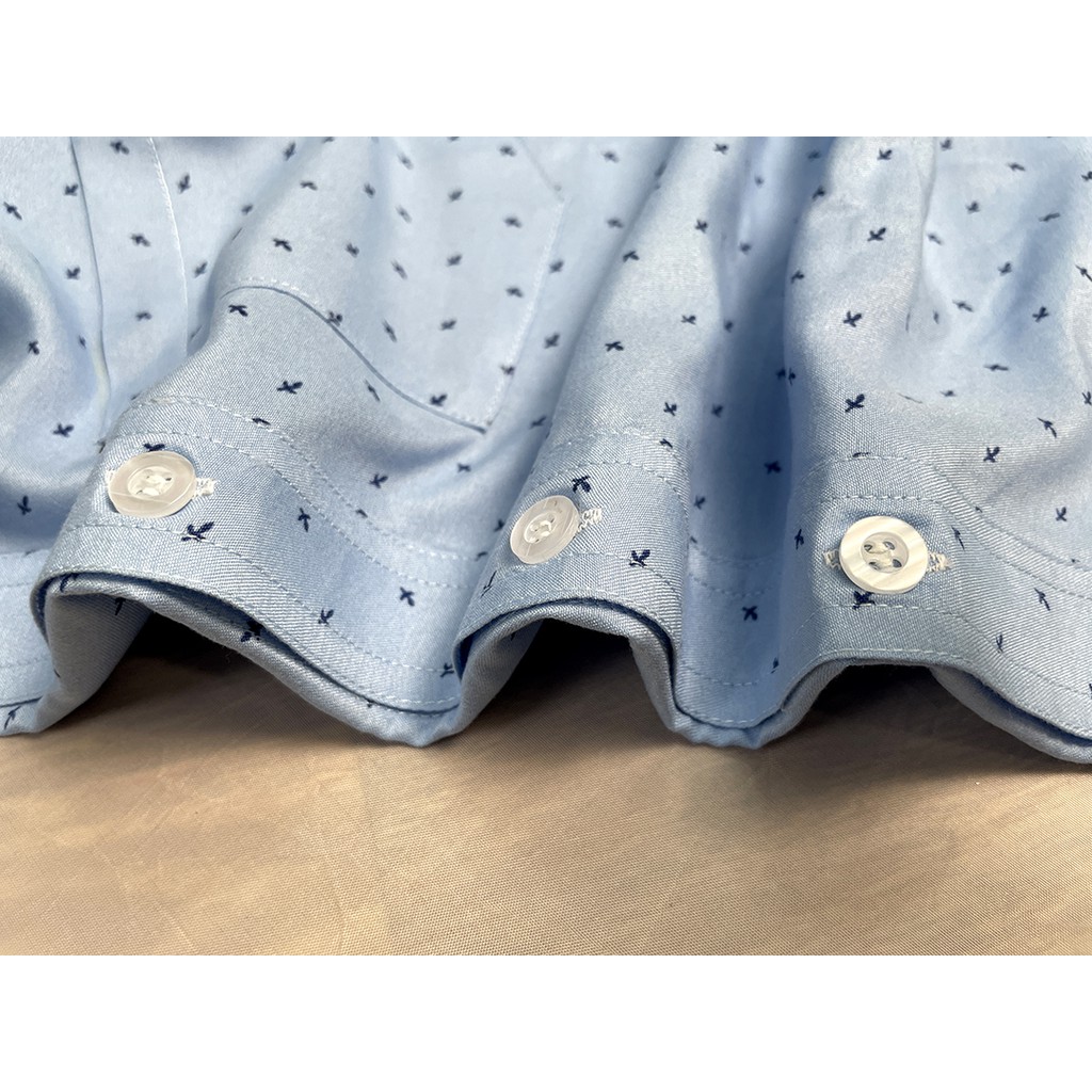 Áo sơ mi nam dài tay họa tiết trung niên vải kate mềm mát loại áo sơ mi dài tay form rộng trung niên SOGD9 | BigBuy360 - bigbuy360.vn