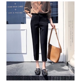 Quần tây baggy nữ size nhỏ cạp cao công sở, quần tây baggy cho nữ 1m50