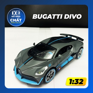 Xe mô hình kim loại siêu xe bugatti divo tỉ lệ 1:32