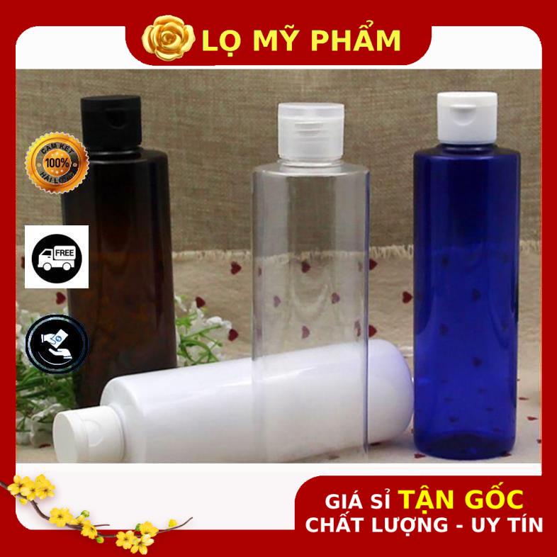 Chai Chiết Mĩ Phẩm ❤ GIÁ TỐT NHẤT ❤ Chai nhựa pet nắp bật 150ml,200ml,250ml chiết mỹ phẩm , phụ kiện du lịch