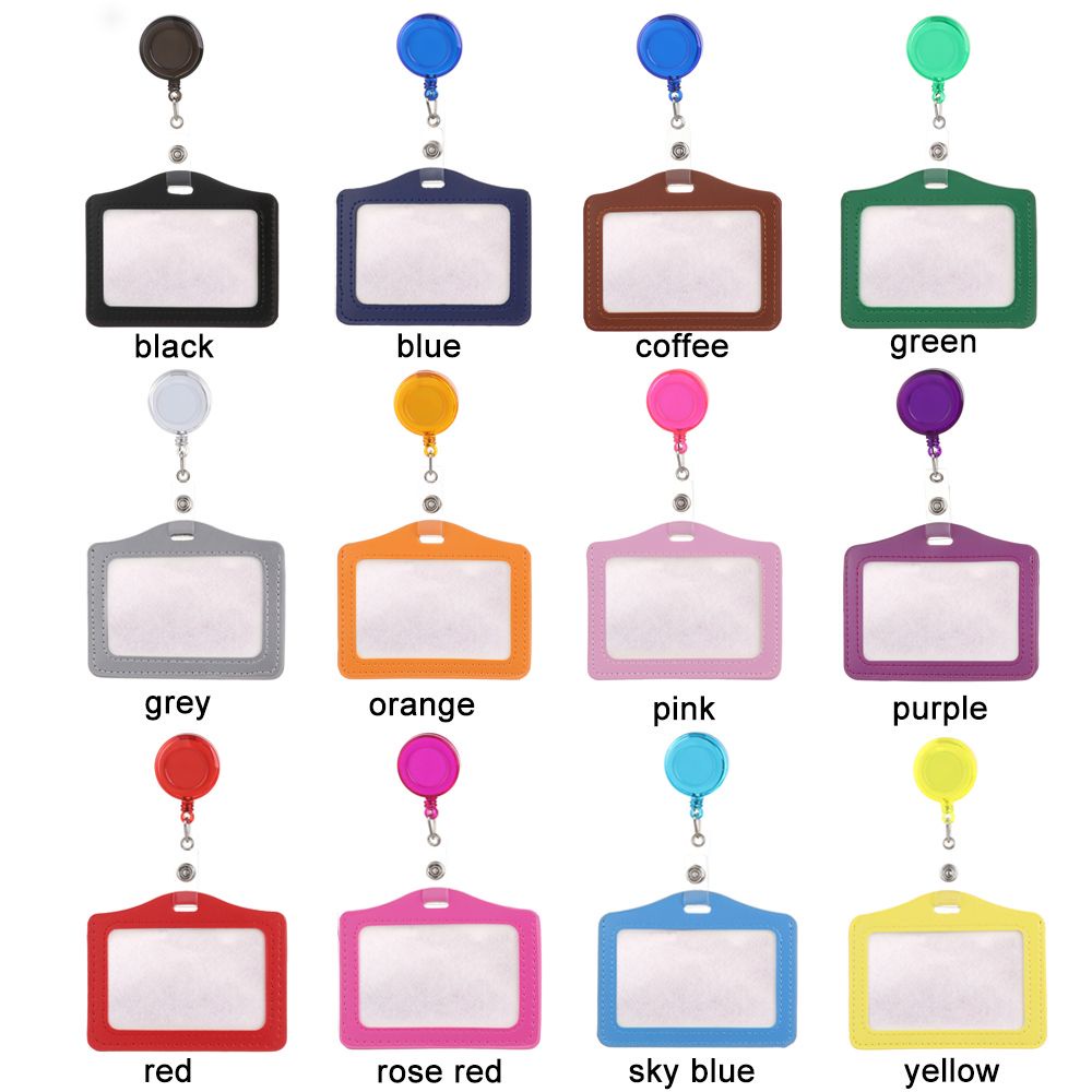 Bao da đựng thẻ 12 màu có thể thu gọn tiện dụng