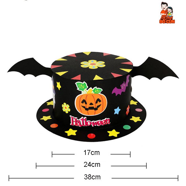 Mũ halloween thủ công hóa trang