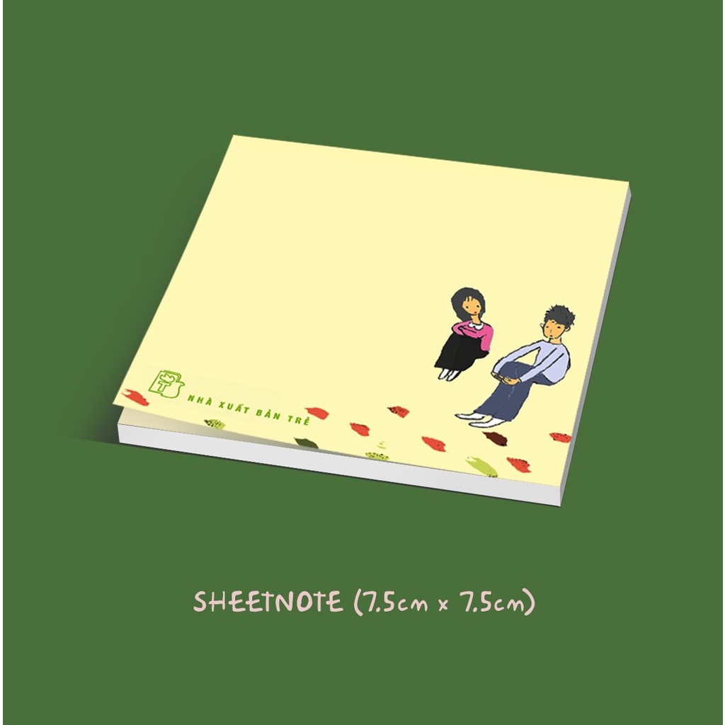 Sách Thời Thơ Ấu Dài Lâu - Nguyễn Nhật Ánh - Boxset Vàng Ấm Áp  - Tặng Kèm Giấy Note Hình Vuông