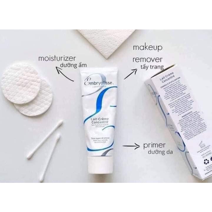 Kem Dưỡng Ẩm, Sáng Bóng, Siêu Phục Hồi Da Embryolisse Lait Creme Concentre