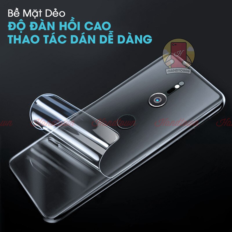 Dán PPF Mặt Lưng Sony Xperia XZ1 XZ2 XZ3 XZ 1 XZ 2 XZ 3 Kính Cường Lực Dẻo Vân Cá Sấu / Hiệu Ứng Cầu Vồng / Trong Suốt