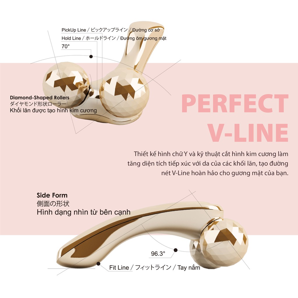 Cây Lăn Massage nâng cơ 3d  - cây lăn matxa 3d