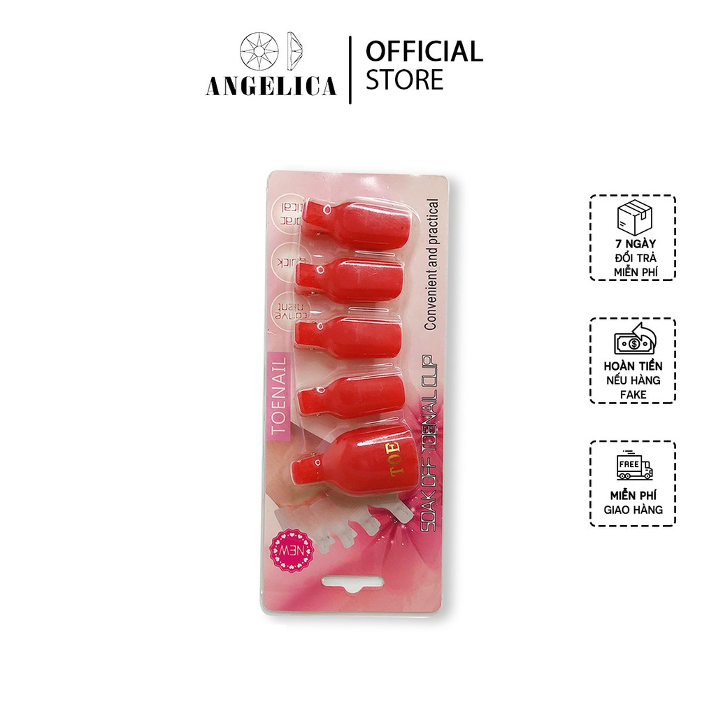 Kẹp Ủ Móng Chân Phá Sơn Gel Nail ANGELICA KUC
