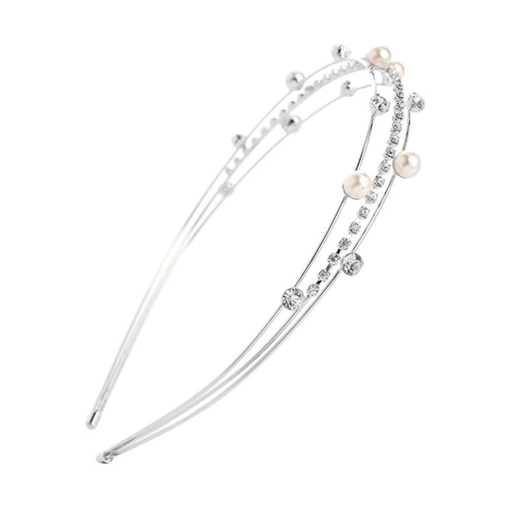 Cài Tóc Nhiều Lớp Đính Ngọc Trai Nhân Tạo Thanh Lịch Thời Trang