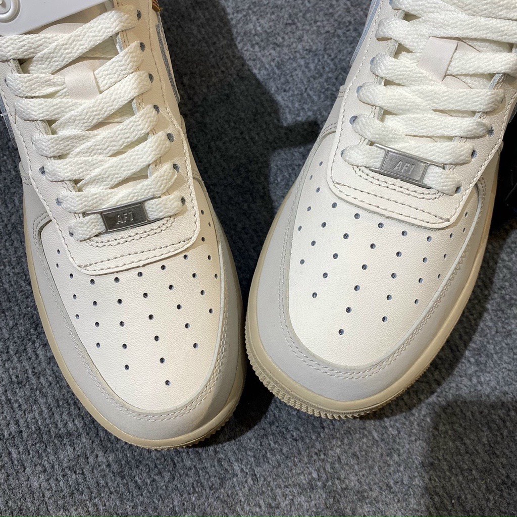 Giày Air Force 1 Cam Đất, AF1 Bản Mới Hàng SC Trung Full Box Bill