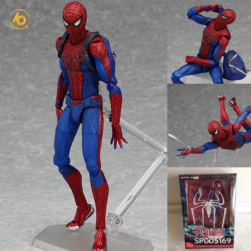 {GIÁ SIÊU HOT} Mô hình Spider Man -Người Nhện Marve (16cm)- Full box- SP005169