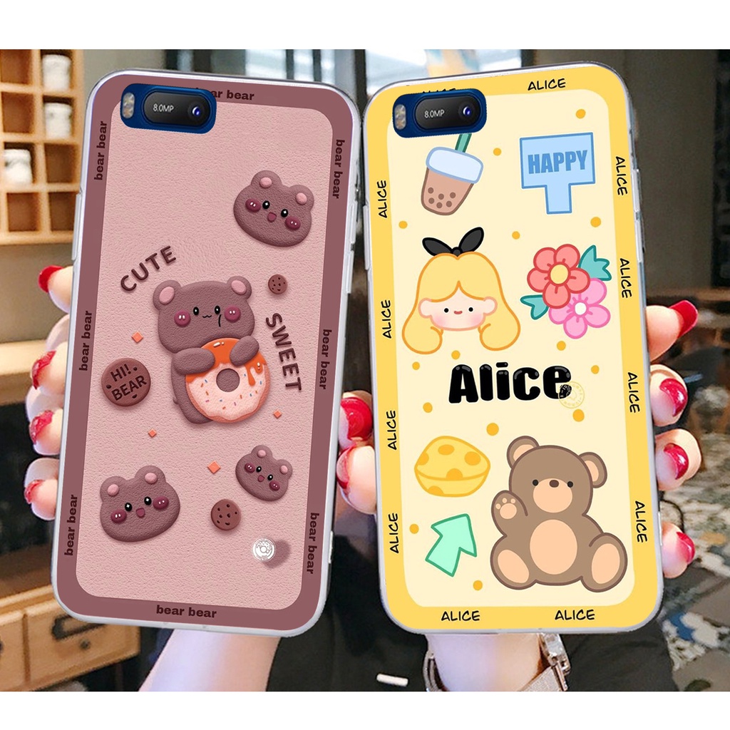 Ốp lưng Vsmart BEE in hình Gấu Hồng, Gấu Be@r, Gấu Nâu , CỰC CHẤT