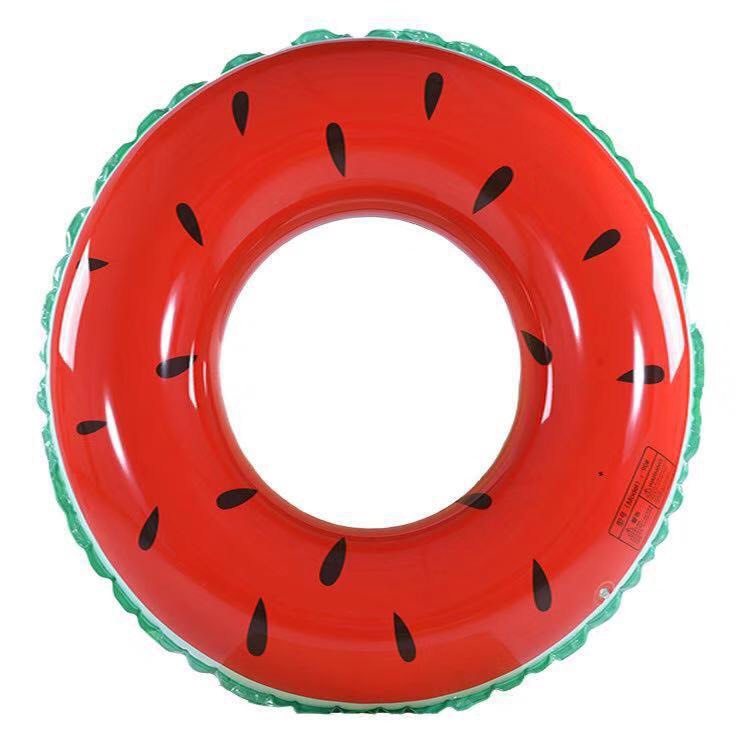 Phao bơi dưa hấu, cam tươi kích thước 90 cm cho mọi người