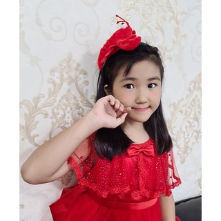 Cài Tóc Hình Tôm Cua Siêu Cute