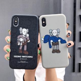 Ốp điện thoại TPU mềm hình Kaws hoạt hình cá tính cho iPhone 6s Plus 7 8 6 Plus XR X XR XS 11 Pro
