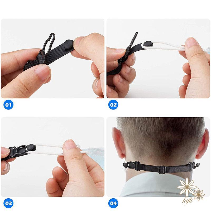 Dây Đeo Khẩu Trang Co Giãn Chống Trượt Có Thể Điều Chỉnh