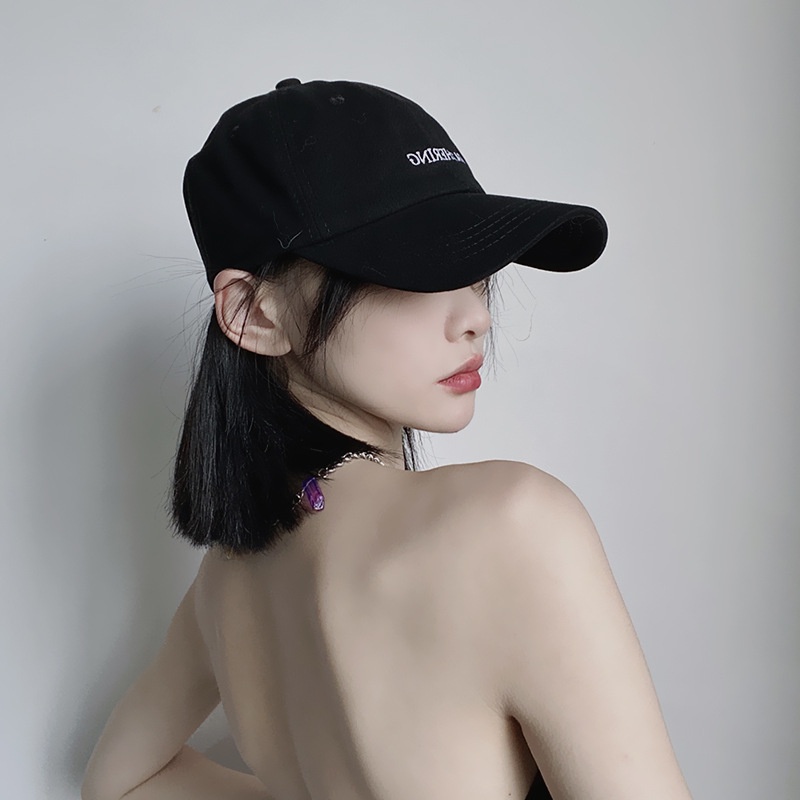 Mũ Lưỡi Trai Thêu Chữ Phong Cách Hàn Quốc Cổ Điển 19141