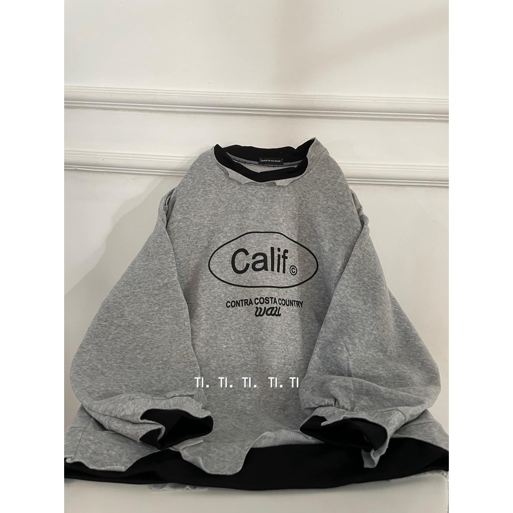  Áo Nỉ Sweater Nữ Form Rộng Vải Nỉ Bông Dày Dặn phong cách Ulzzang CAMASTORE SW111 | BigBuy360 - bigbuy360.vn
