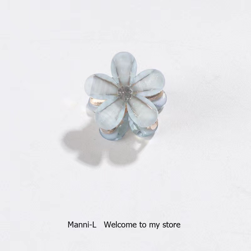 Kẹp Tóc Đính Đá Hình Bông Hoa Mini Xinh Xắn Kích Thước 2022