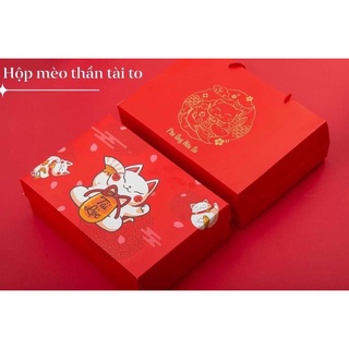 Hộp tết Mèo thần tài To