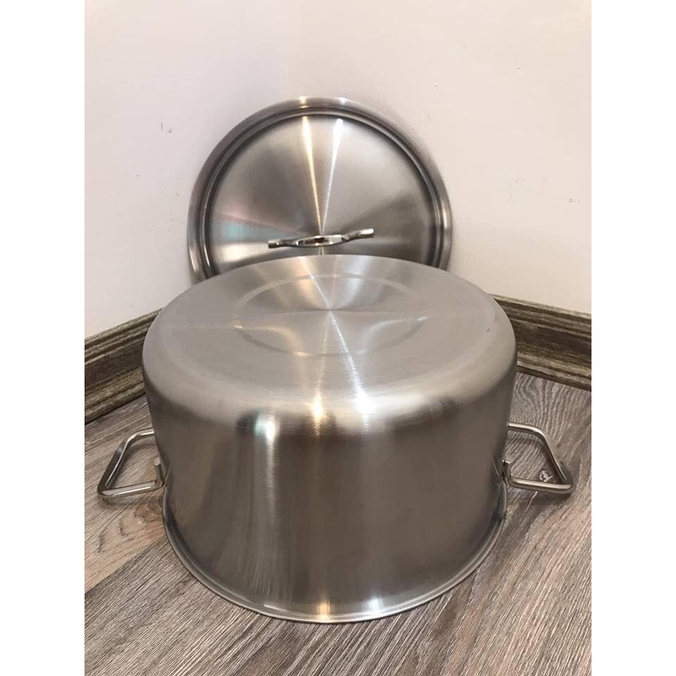 NỒI LUỘC GÀ INOX 430 BẾP TỪ 1 ĐÁY HT COOK