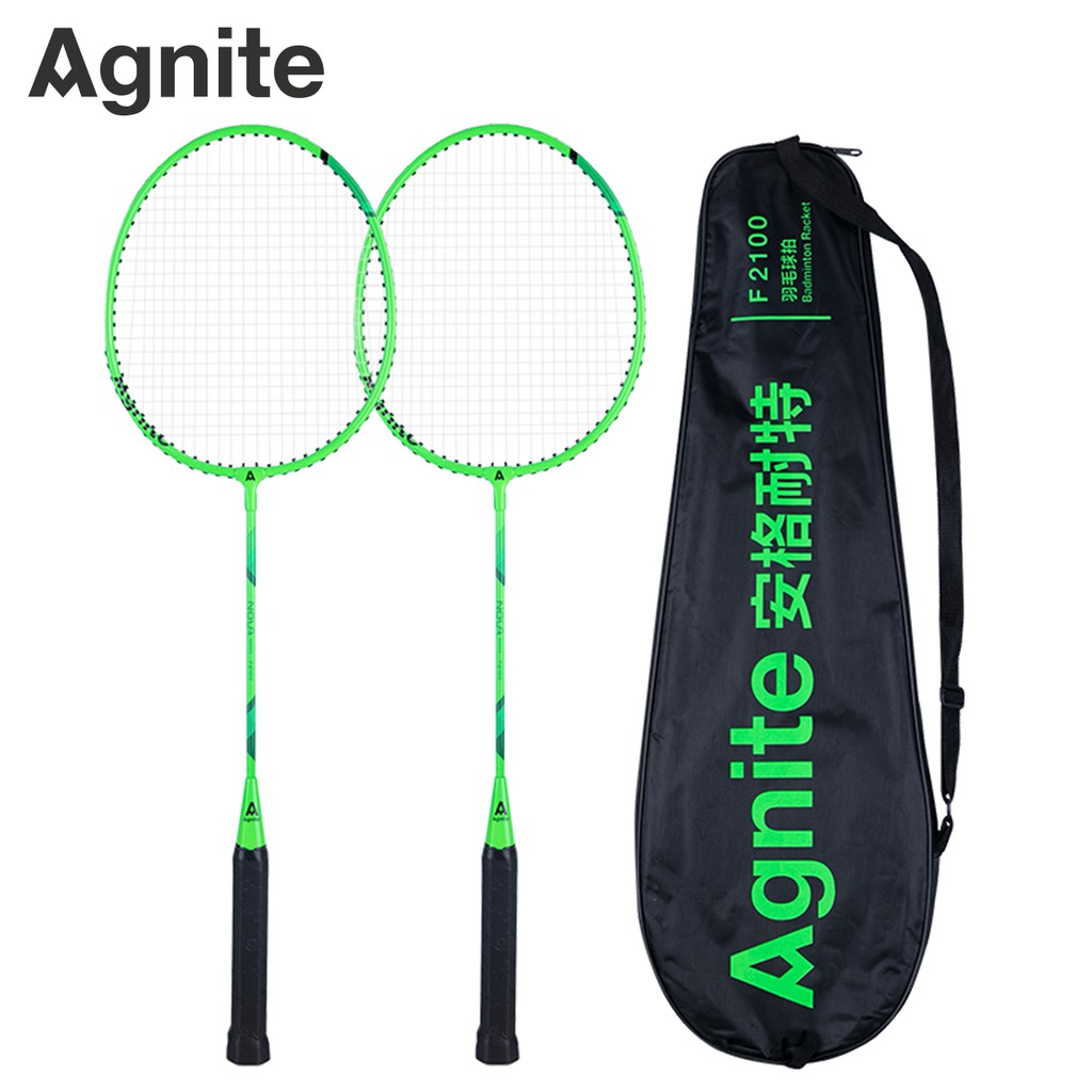 COMBO 2 VỢT CẦU LÔNG hàng chính hãng AGNITE, Bộ vợt cầu lông khung carbon cao cấp, chuyên nghiệp - F2100