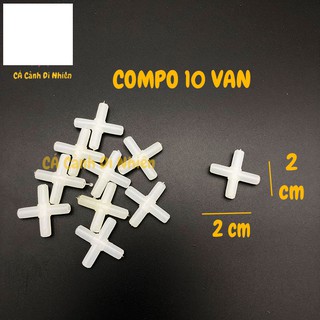 Bộ 10 ống NỐI NGÃ 4 dây Oxy 4 li cho hồ cá cảnh - cá cảnh di nhiên