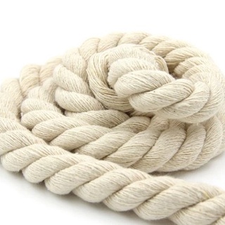 10m dây cotton trắng ngà, trắng sữa