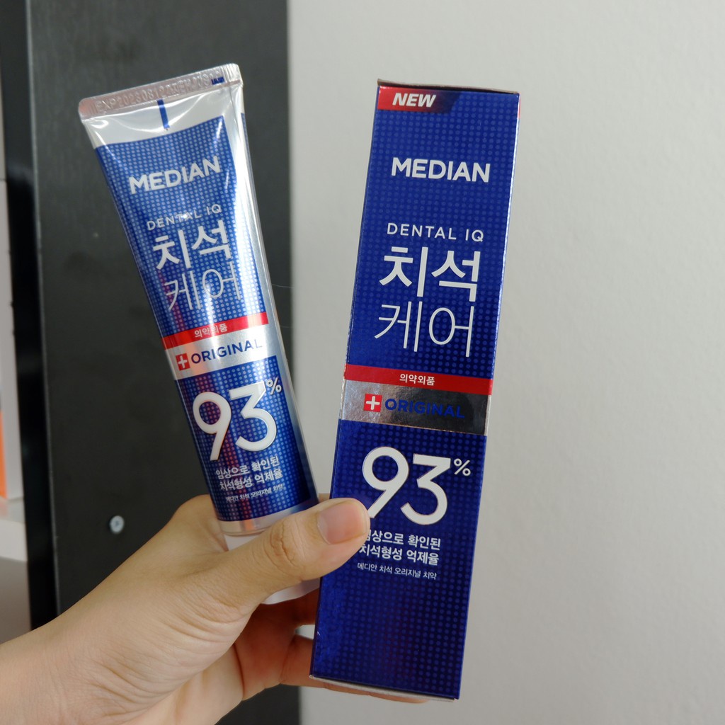 Kem đánh răng Hàn Quốc trắng răng MEDIAN DENTAL IQ 93% 120g