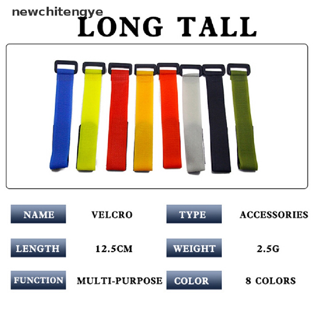 Set 10 Dây Đai Giữ Cần Câu Cá Có Thể Tái Sử Dụng