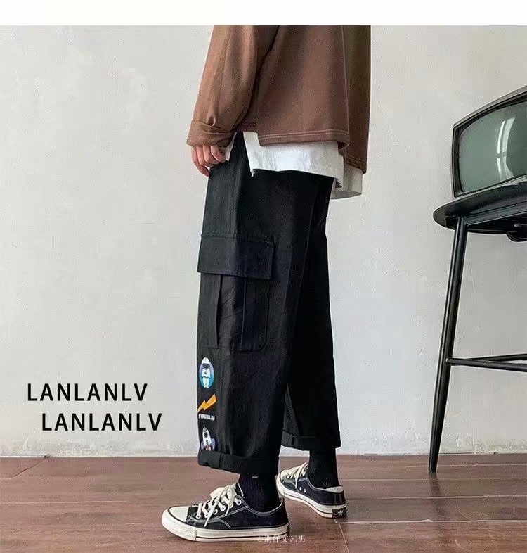 quần ống rộng Có 2 Màu Thời Trang Cho Nam (S-3Xl) | BigBuy360 - bigbuy360.vn