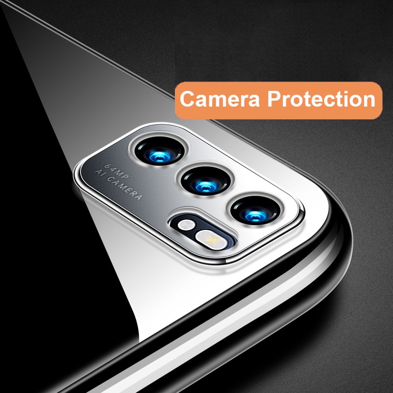 Ốp điện thoại silicon trong suốt cho Oppo Reno 6 5 Pro 5g Reno 6z 5z 5 Lite 5f A16 A93 A74 A54 5g A94 A15 A15S