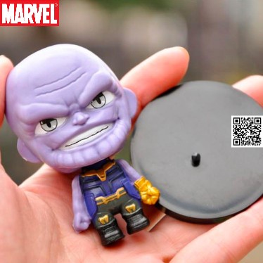 Mô hình Spider man người nhện đầu to chibi Movie Anvenger EndGame 1804-5