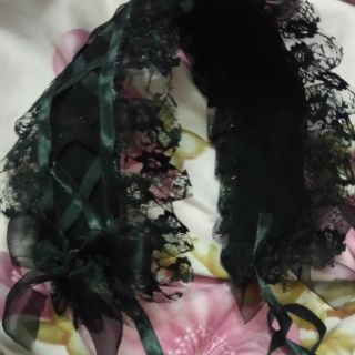 Headband lolita đen