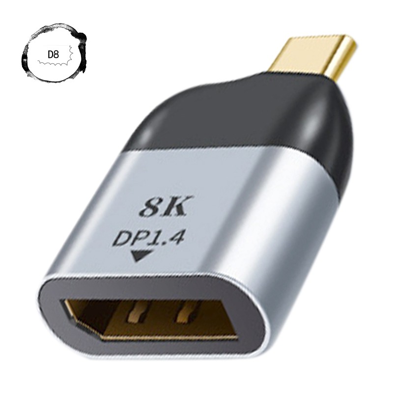 Bộ Chuyển Đổi Usb C Sang Dp 8k 60hz Cho 2018 / 2017 / 2016 Macbook Pro Macbook