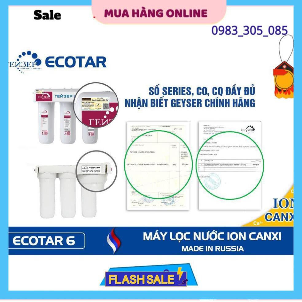 Máy Lọc Nước Nano Geyser Ecotar 8 ♥️ Máy Ecotar 8 ♥️ Máy Nanogeyser Nhập Khẩu Nga Không Dùng Điện