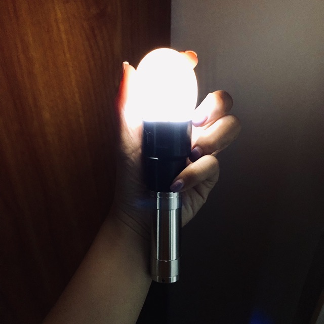 Đèn soi trứng - Đèn pin LED siêu sáng có mũ đèn để kiểm tra trứng gia cầm