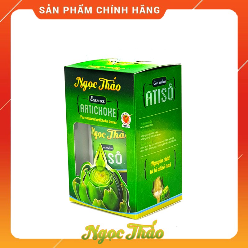 Hộp Cao Atiso lá tươi Ngọc Thảo (1 hũ thủy tinh x 150g) | 150gram