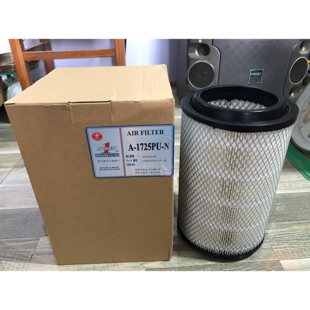 Sản phẩm gia đình làm: Combo 4 Lọc gió ô tô A- 17x25 PU sun phít tiêu chuẩn quốc tế