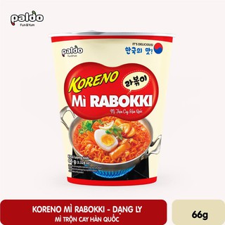 mì tôm Koreno dạng ly