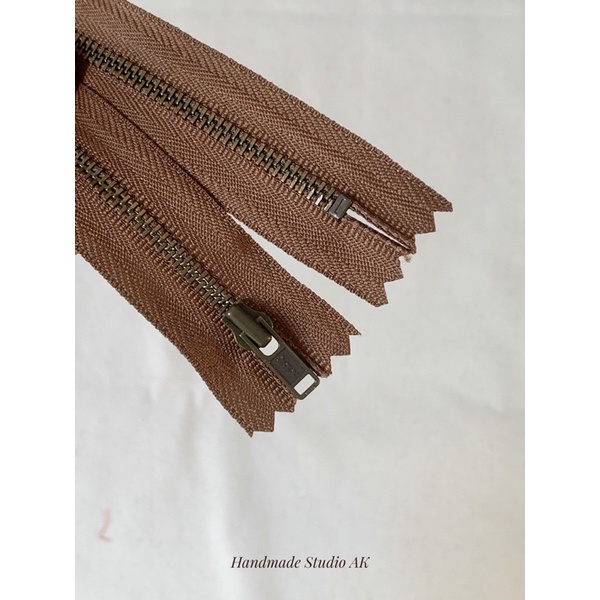 Dây Kéo YKK 15cm - Đầu Khoá Chữ Nhật