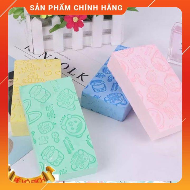 Miếng Mút Tắm Bông Bọt Biển Kì Cọ Ghét,Da Chết Họa Tiết Cute Cho Bé - MÀU NGẪU NHIÊN MSP19519