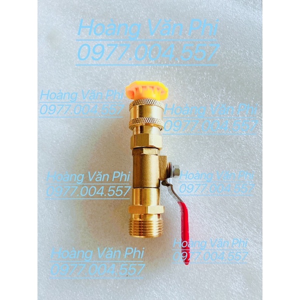 Van bi kèm khớp nối nhanh 1/4