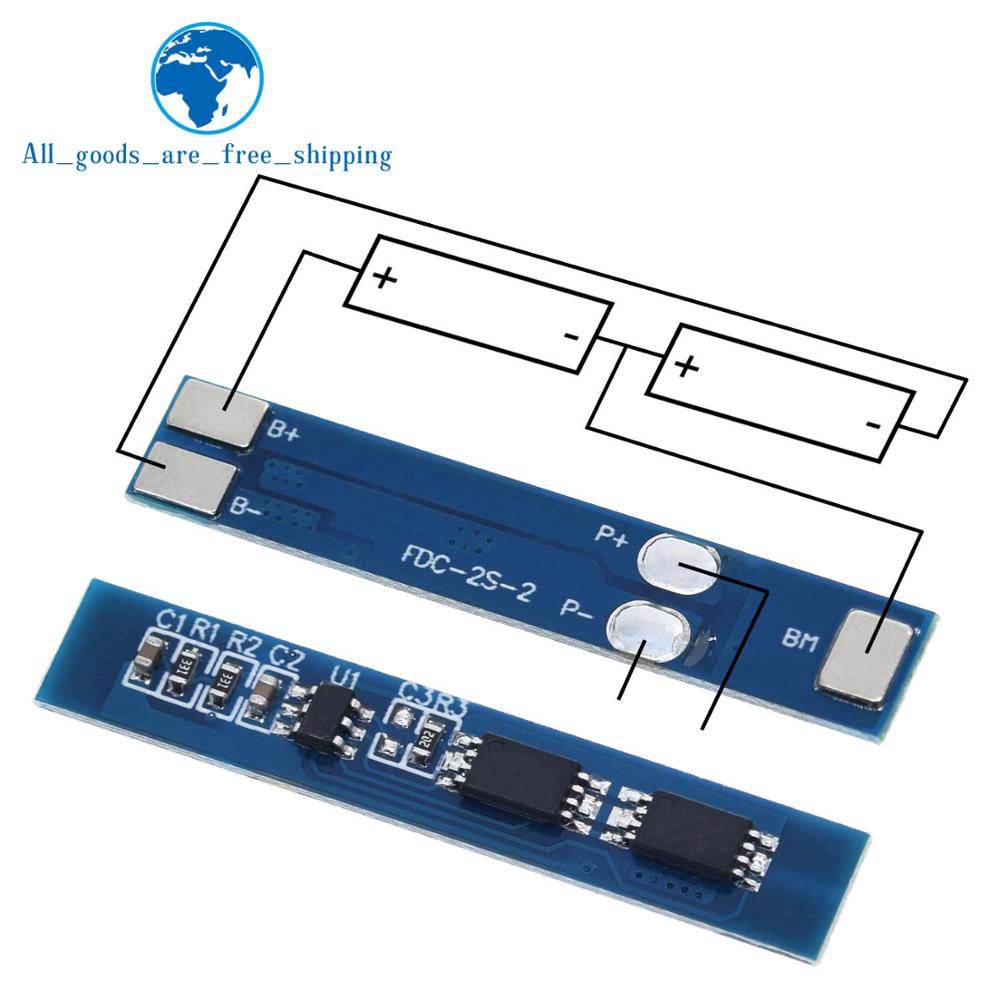 2S 3A Li-ion Lithium Battery 7.4v 8.4V 18650 Charger Protection Board bms pcm for li-ion lipo battery cell pack