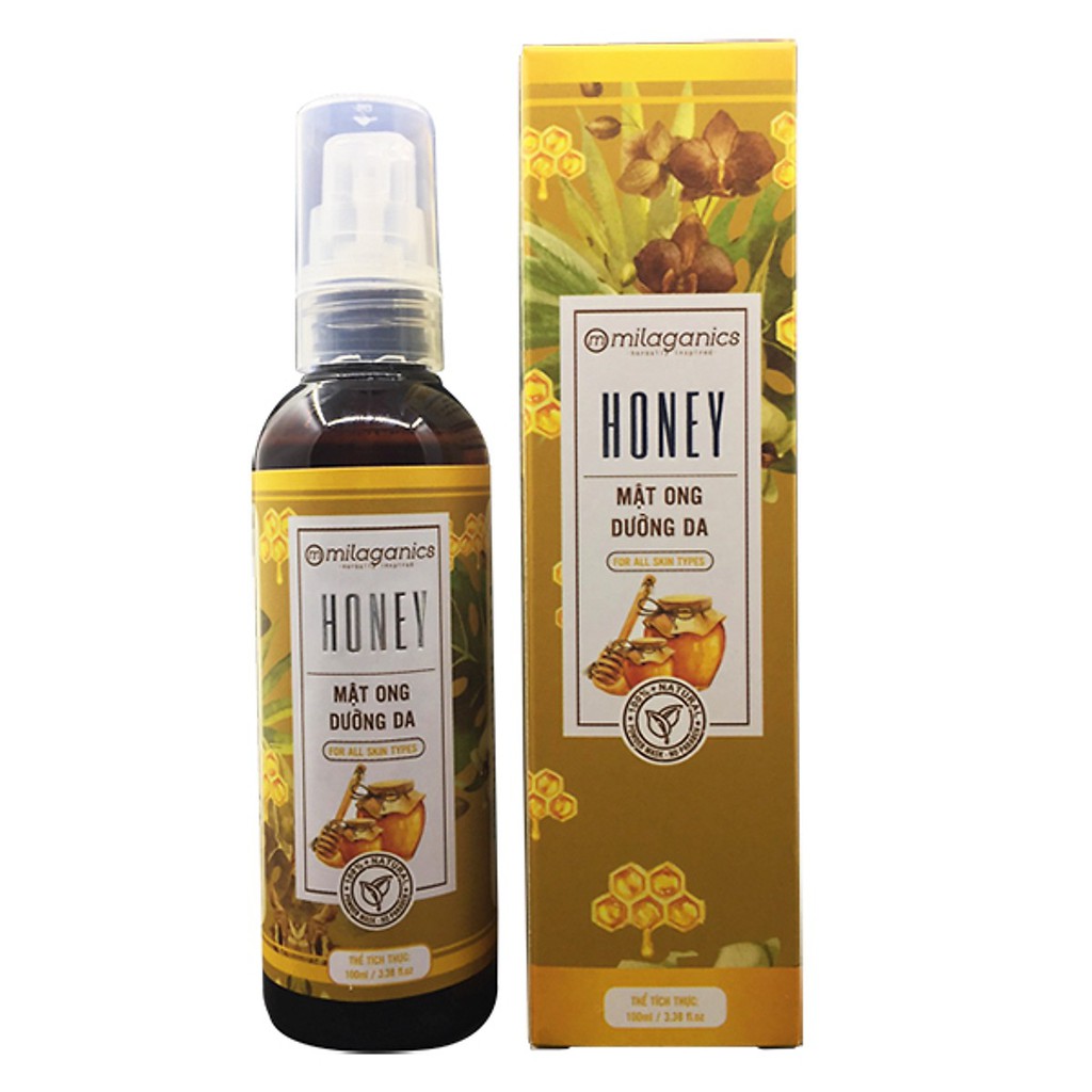 Mật Ong Dưỡng Da Milaganics Honey Dành Cho Da Mụn 100ml