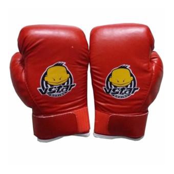 Găng đấm boxing trẻ em (đỏ), dụng cụ thể thao binhansport