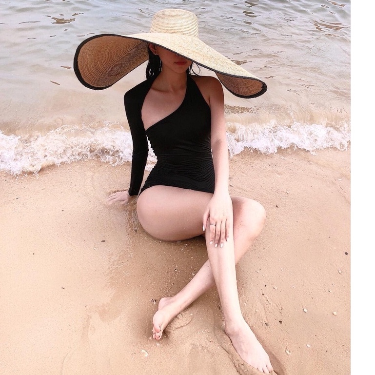 Đồ bơi một mảnh Bikini liền thân một ống tay dài cách điệu sexy