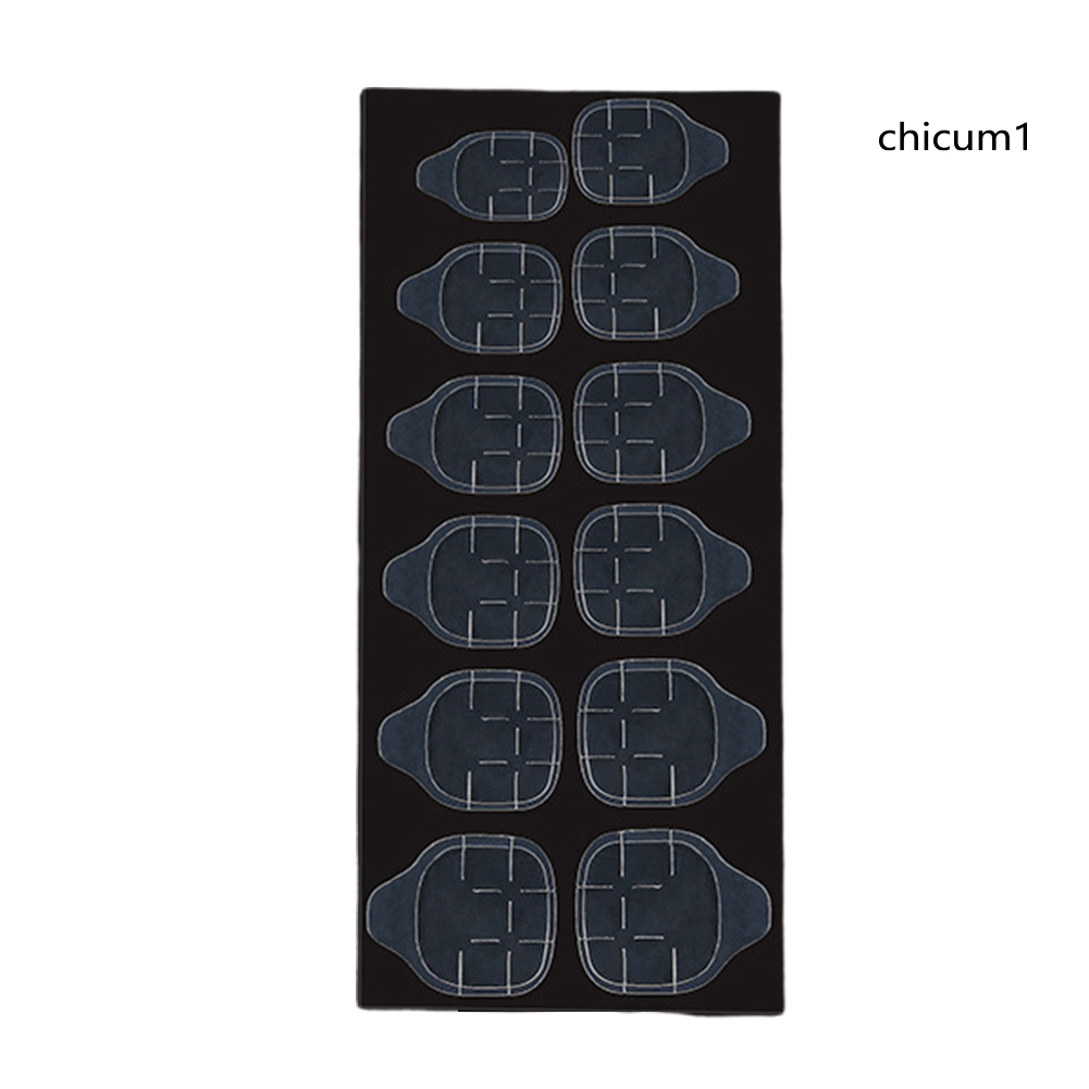 [Hàng mới về] Bộ 120 keo dán móng giả hai mặt trong suốt để trang trí móng nghệ thuật