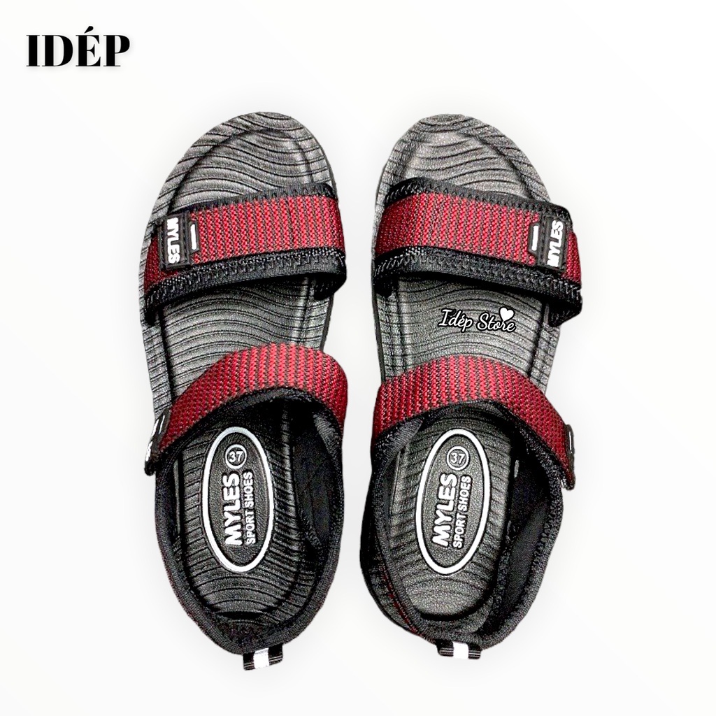 Giày sandal unisex nam nữ 2 quai vải dù đế PU cao cấp siêu bền Maipy GL031