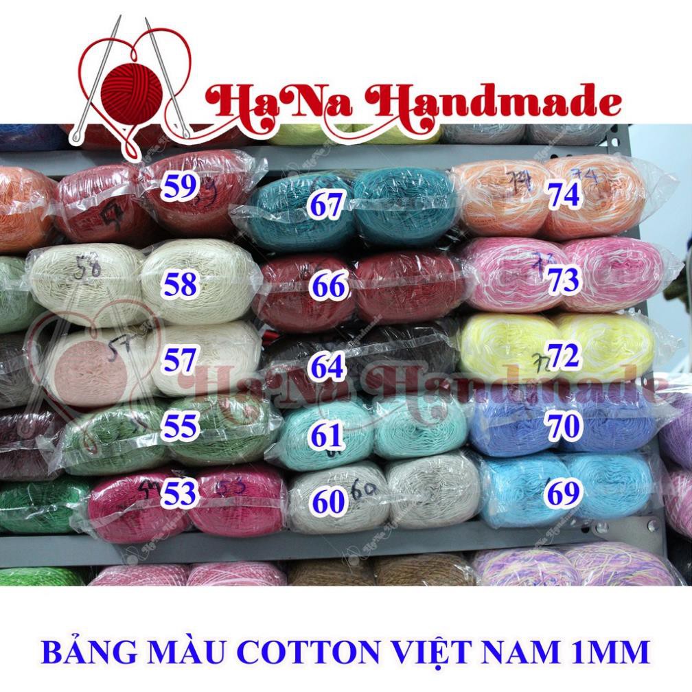 Sợi cotton Việt Nam (1mm)